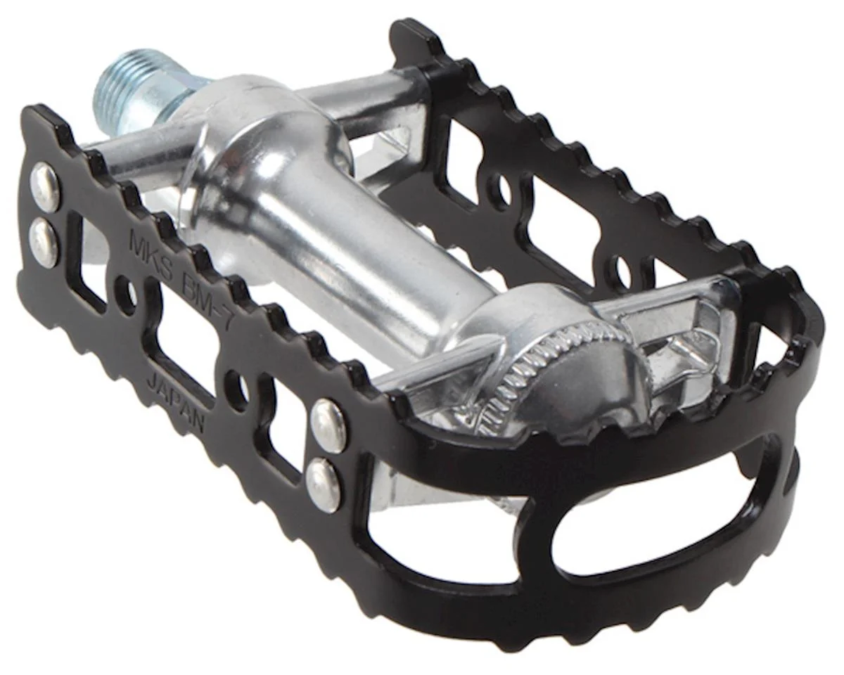 MKS BM-7 Pedals (Black/Silver)